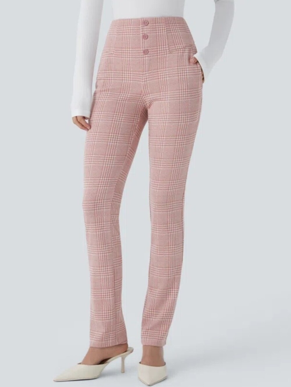 HALARA FLEX-HIGHWAISTED SKINNY WORK SZ L REGULAR LENGTH NWT - Picture 1 of 1